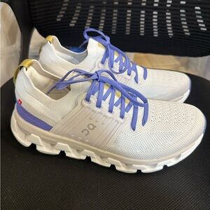 women’s oncloud Cloudswift 3 White/Blueberry New in box
